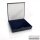 plastic coin case Omega, blue, 60 mm x 60 mm crushable padding