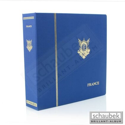 Album France 1980-1994 Standard, in a blue screw post binder, Vol. III, without slipcase