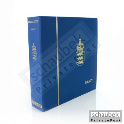 Album Jersey 1958-1999 Standard, in a blue screw post binder, Vol. I, without slipcase