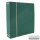 cloth screw post binder, red, in a incl. 40 blank sheets bb100 green