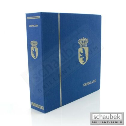 Album Greenland 2010-2017 Brillant, in a blue screw post binder, Vol. II, without slipcase