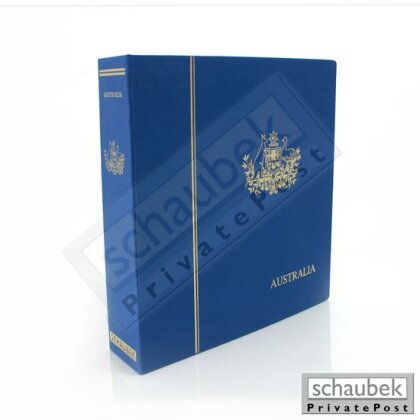 Album Australia 2010-2013 Standard, in a blue screw post binder, Vol. VI, without slipcase