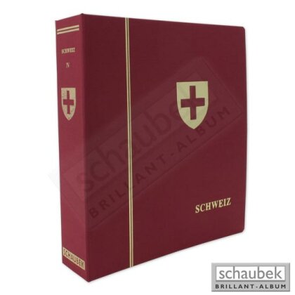 Album Switzerland 2010-2017 brillant, in a screw post binder red, Vol. V