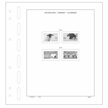 Complément Allemagne 2018 Standard - Feuilles spéciales