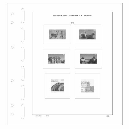 Supplement Germany 2018 Brillant - Corner margin stamps