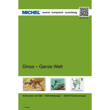 Catalogue thématique MICHEL dinosaures - monde entier 2019