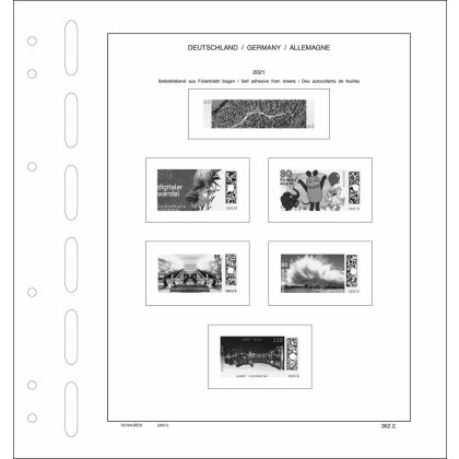 Nachtrag Bundesrepublik 2021 Standard - Ergänzungen