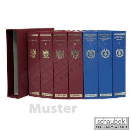 Album China 2015-2019 Standard im geprägten Leinen-Schraubbinder blau, Band VIII without slipcase