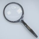 magnifier, round, glas lens, zoom 2x and 4x