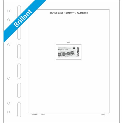 Nachtrag Bundesrepublik 2024 Brillant - Sonderblätter