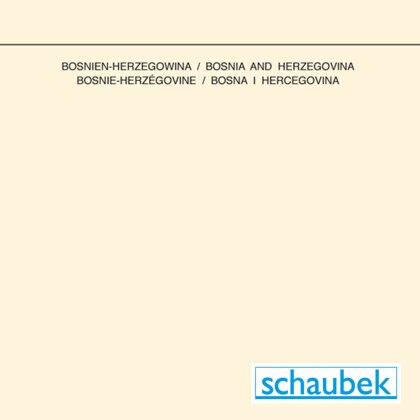 headed country sheets Bosnia-Herzegovina - 10 sheets